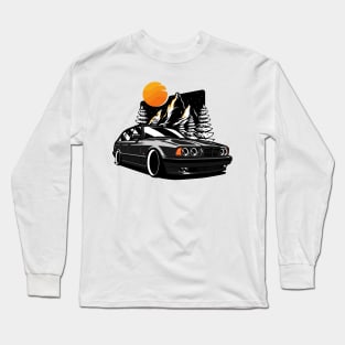 Black E34 Touring Long Sleeve T-Shirt